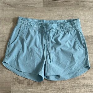 Women’s Eddie Bauer Depture Sky Blue Elastic Waist Athletic Shorts